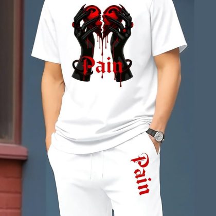 Export Quality 100% Cotton T-Shirt & Trouser Combo Set