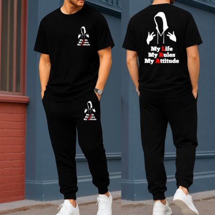 Export Quality 100% Cotton T-Shirt & Trouser Combo Set