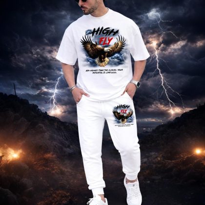 Export Quality 100% Cotton T-Shirt & Trouser Combo Set