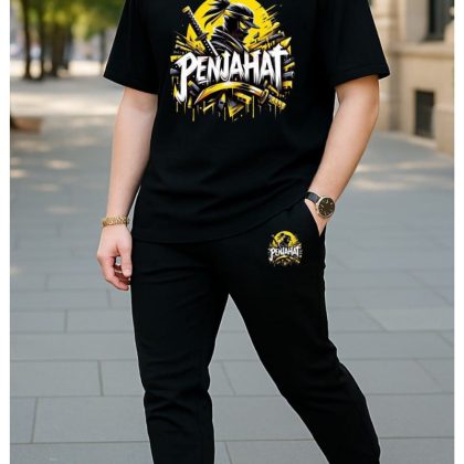 Export Quality 100% Cotton T-Shirt & Trouser Combo Set