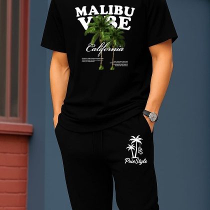 Export Quality 100% Cotton T-Shirt & Trouser Combo Set