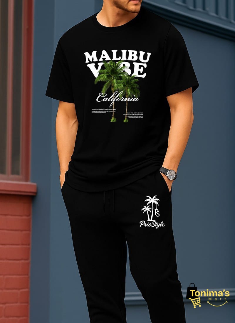 Export Quality 100% Cotton T-Shirt & Trouser Combo Set